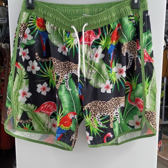 Other - Green and Black Hybrid Jungle Shorts
